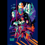 THE CLONE WARS variant edition screenprint